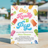 Klaar om te Poppen Baby shower Raad hoeveel Snoepj Poster