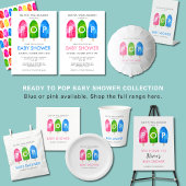 Kleurrijk Popsikel Ice Lolly patroon Servet