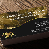 Vastgoed. Bouw. Zwart Goud Klembord