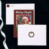 Helderrood kersttaartan Pizza patroon Stropdas (Personaliseer de collectie van deze zelfstandige maker.)