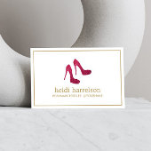 Red Glitter Heels Boutique Mode Zwart Cadeaulabel