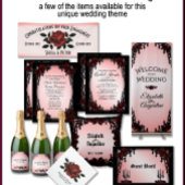 Red Rose Gothic RSVP met menukeuze