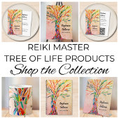 Rainbow Tree Reiki Master Foto Afdruk