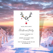 Naam en adres van de funny Kerstreder Zelfinktende Stempel