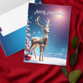 Reindeer Jewels Christmas Holiday Ornament (Personaliseer de collectie van deze zelfstandige maker.)