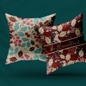 Gezellig Vintage Kerst Blauw Mitten Patroon Sherpa Deken