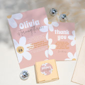 Budget Retro Daisy Boho Groovy Girl Birthday Party