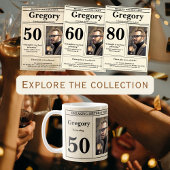 Aangepaste 80e verjaardag Grappige offerte Retro K Kaart