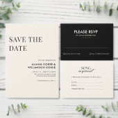 Stijlvolle minimaal oud geld zwart bruiloft menu reclamebord met voetstuk (Personaliseer de collectie van deze zelfstandige maker.)