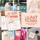 Retro Palm Springs Vibe Bachelorette Meisjes Weeke Kaart