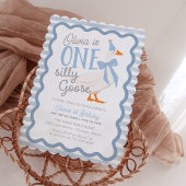 One Silly Goose Adoption Sign Poster