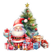 Santa Clause Tote Bag