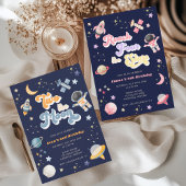 Roze eerste reis rond de eerste zondag kaart