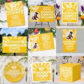 Retro Sunshine Afstuderen Trucker Pet