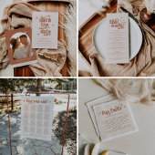 Boog Trouwtafel Nummers Kaart