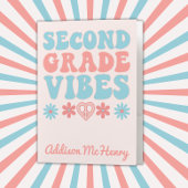 Vibes van vierde rang - Retro terug naar school No Notitieboek