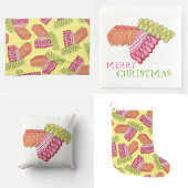 Ouderwets lint Snoep kerstfeest Kaart