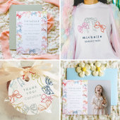 Linten en strikken Kleurrijke Waterverf Papieren Bekers