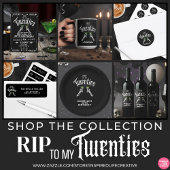 Trendy RIP voor mijn 20ste verjaardagsfeestje Servet