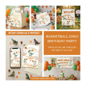 Roar & Score Basketball Dino Boy Birthday Party Bedankdoosjes