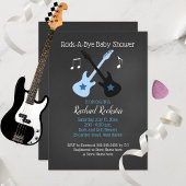 Rock a bye Baby Rock Star Bedankt kaarten