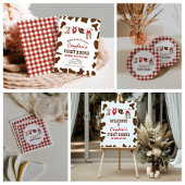 Twee stap voor de Westerne Cowboy 2e verjaardag va Papieren Bordje