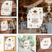 Rodeo First Birthday, Cowboy Birthday Boy Kaart