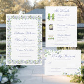 Bloemstreep Cottage Bruiloft Menu
