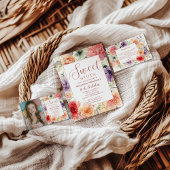 Romantic Garden Florals Sweet Sixteen Spandoek