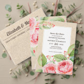 Save the date. Berichten over het huwelijk met bij Kaart (Personaliseer deze collectie van deze onafhankelijke maker. Test)