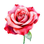 Elegant Pink Rose Bar Menu Acryl Bord