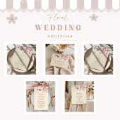 Romantic Spring Blossom Wedding RSVP Kaartje