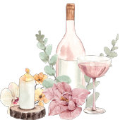 Romantic wedding flowers blooming garden