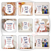 Honkbal Verjaardag Dank u kaart