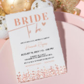 Roos Gold Glitter Vrijgezellenfeest dank u Ronde Sticker