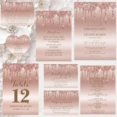 Roos Gold Glitter Diamonds Shine Menu