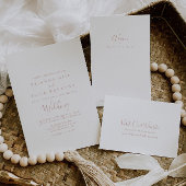 Roos Gold Minimalist Dank u bruiloft gunst Ronde Sticker