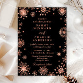 Roos Gold Snowflakes Wisdom Kaart