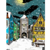 Rothenburg ob der Tauber Germany met Kerstmis Magneet