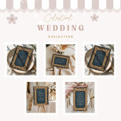 Royal Midnight Celestial Wedding Save The Date