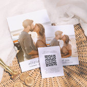 Rustisch minimalistisch legant hout en 5 foto's br kaart