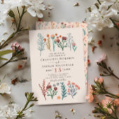 Rustieke Boho Wildflower krans bruiloft Bedankdoosjes