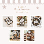 Rustic Baking Business Papieren Bordje