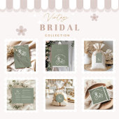 Rustieke Fiets Bloemen Douche Bedankkaart