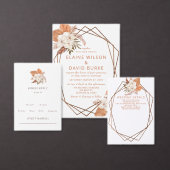 Rustic Boho Pampas Orchids Cotton Blush Wedding Ronde Sticker (Personaliseer de collectie van deze zelfstandige maker.)
