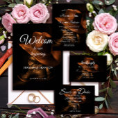  cowboylaarzen rustieke country bruiloft kaart