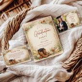 Rustic Cowgirl Graduation Party Kaart