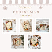 Rustiek gedroogd Sinaasappel en fruitkerst Papieren Bekers