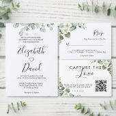 Groen Vingerafdruk Bruiloft Gast Boek Sign Poster (Personaliseer de collectie van deze zelfstandige maker.)