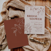 Herfst in Love Bridal Shower Uitnodiging